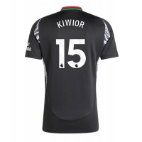 Camiseta Arsenal Jakub Kiwior #15 Visitante Equipación 2024-25 manga corta